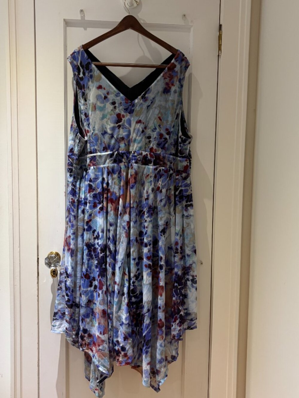 Simply Vera Vera Wang Handkerchief Hem Midi Dress Size 3X - Picture 3 of 7